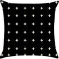 Set of 2 18"x18" square throw pillow geometric images covers only or with inserts