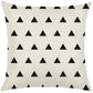 Set of 2 18"x18" square throw pillow geometric images covers only or with inserts
