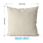 Set of 2 18"x18" square throw pillow geometric images covers only or with inserts