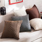 Set of 2 Beautiful combination Pillow Covers AND Inserts  mixed colors, one of each