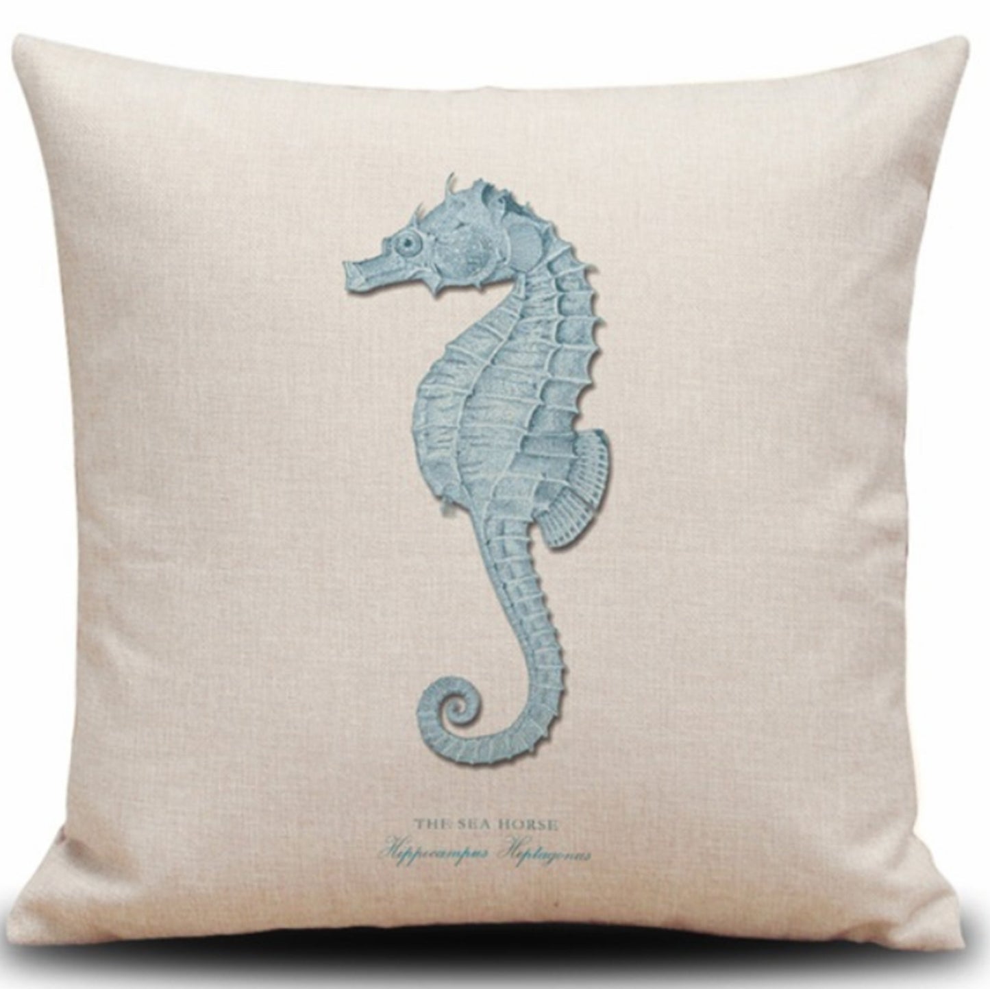 Set of 2 Square Cloth Throw Pillow Covers Ocean themes 18"x18"(With or Without Inserts)