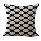 Geometric Pattern Throw Pillow  FULL set  (With  Insert) size 18"x18"