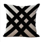 Geometric Pattern Throw Pillow  FULL set  (With  Insert) size 18"x18"