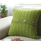 Knitted Cozy Home Decoration Throw Pillow (With or Without 450g Insert) 18"x18"