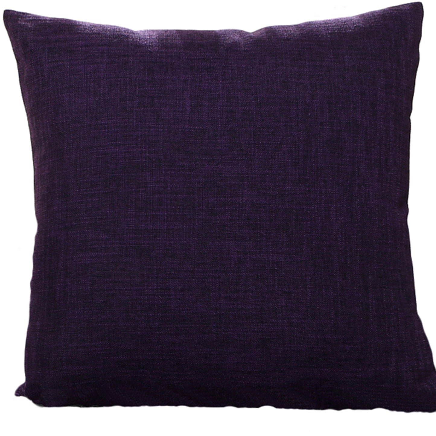 Polyester/Linen Blend Cushion Cover Pillow Case Pack of 2, 20''x20'' (With or Without Inserts)