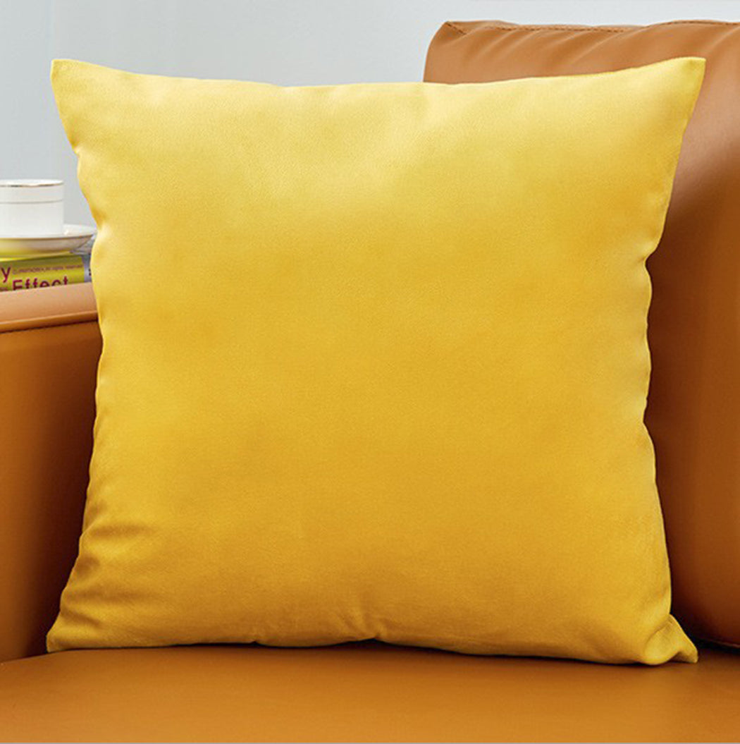 20"x20" luxury velvet throw pillow | 7 vibrant colors | 20"x20"x580g insert included