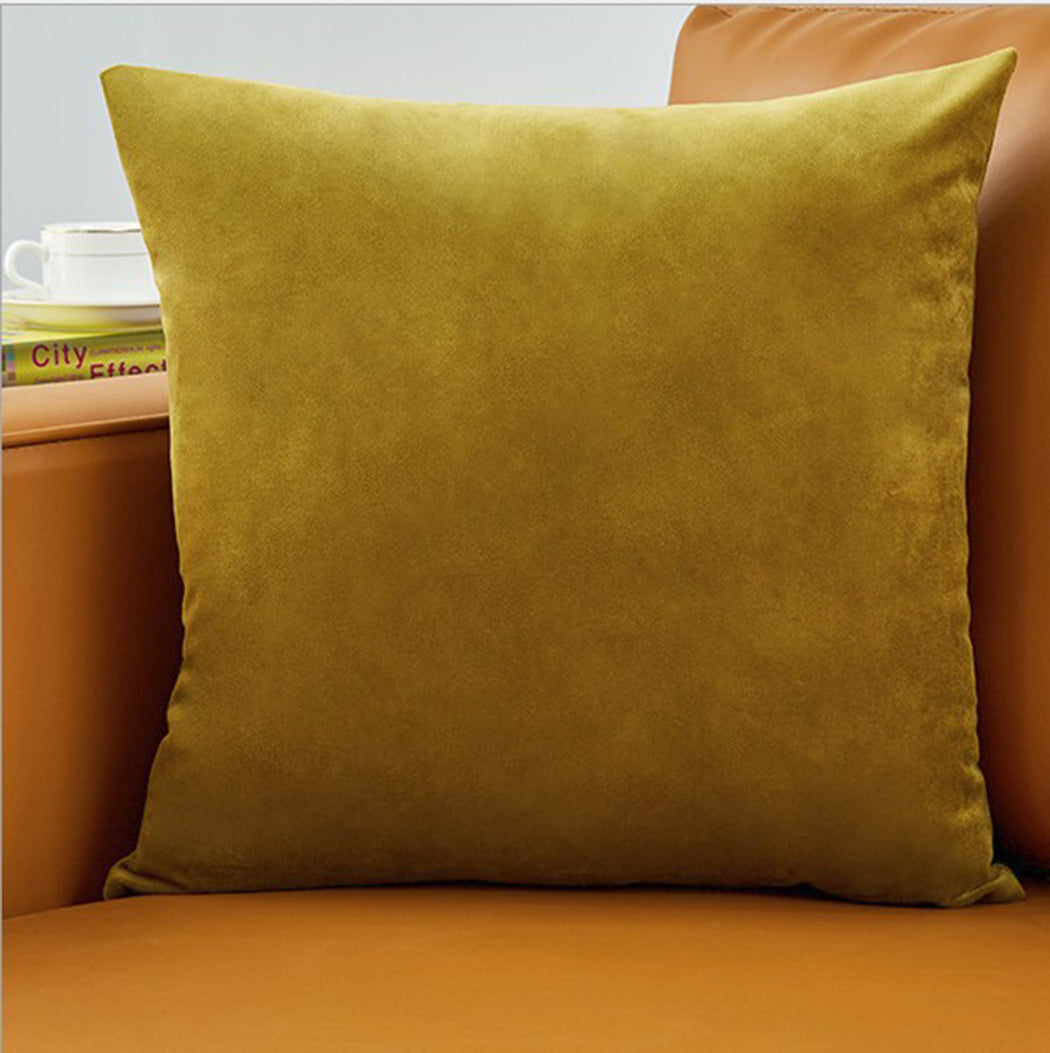 20"x20" luxury velvet throw pillow | 7 vibrant colors | 20"x20"x580g insert included