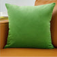 20"x20" luxury velvet throw pillow | 7 vibrant colors | 20"x20"x580g insert included