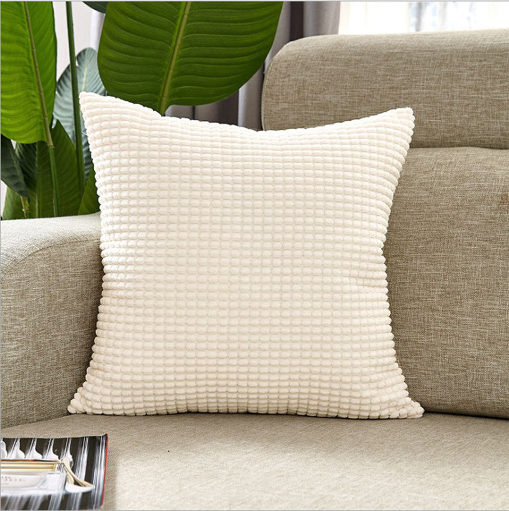 Set of 2 Polyester Blend soft hand feeling Pillow (With or Without Inserts) 4 sizes options