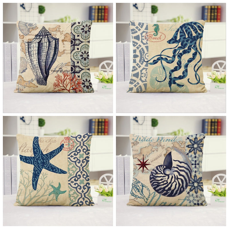 New Combo Set of 4 Pillow Covers With Inserts