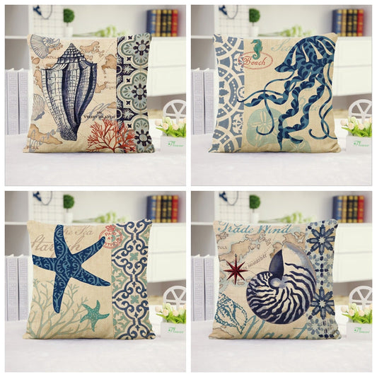 New Combo Set of 4 Pillow Covers With Inserts