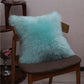 Luxury Faux Fur Throw Pillow | 6 Bold & Neutral Colors | Insert Included 3 sizes