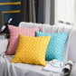 18"x18" woven velvet throw pillow | 7 elegant colors | 450g insert included