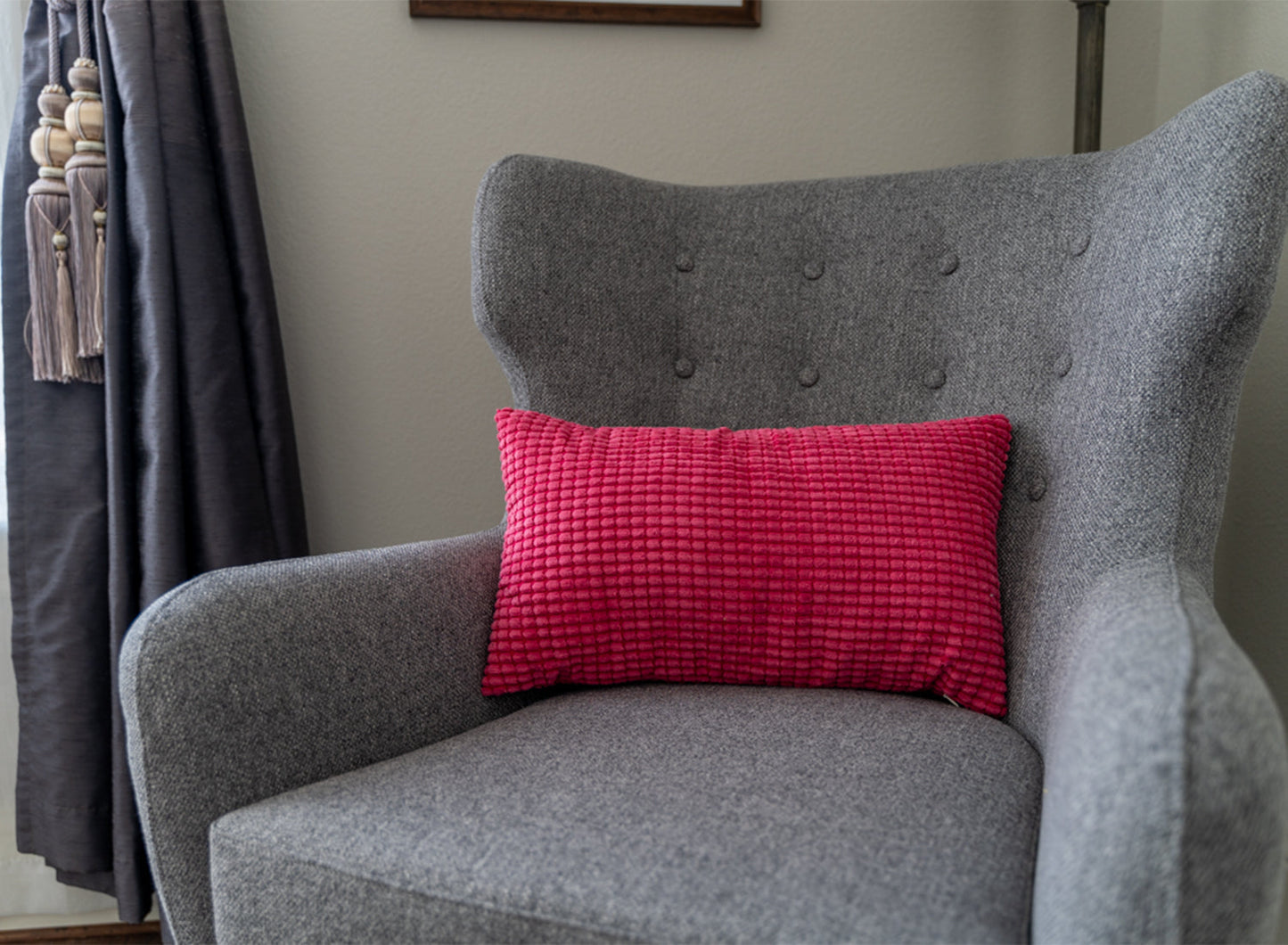 Set of 2 Polyester Blend soft hand feeling Pillow (With or Without Inserts) 4 sizes options