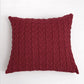 Knitted Cozy Home Decoration Throw Pillow (With or Without 450g Insert) 18"x18"