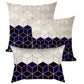 New 3 size mixed Set of 3 Pillow Covers With Inserts 1 of 12"x20", 1 of 18"x18", 1 of 20"x20"