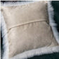 Pack of 1 Furry fur (front) Faux (back) pillow (With or Without Insert) sizes and colors options