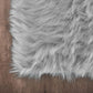 Thicken Faux Fur Rugs Plush Carpet area rug options of 4 colors 3 sizes