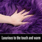 Thicken Faux Fur Rugs Plush Carpet area rug options of 4 colors 3 sizes