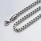 [SB10-16''] 4mm 16"-40" silver stainless steel box necklace chain code sb10 tx local seller